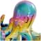 11" Multicolor Shiny Ceramic Octopus Sculpture